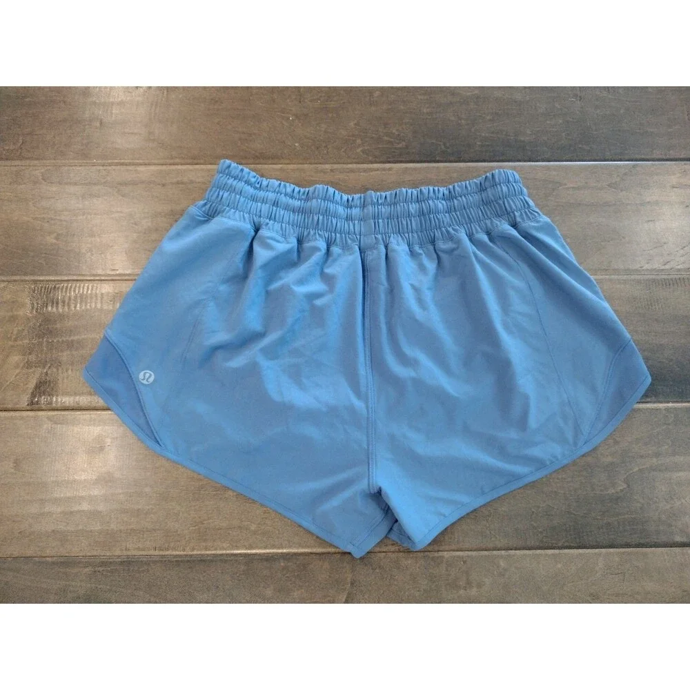 LULULEMON Women's Hotty Hot size 6 HR High Rise oasis blue 2.5